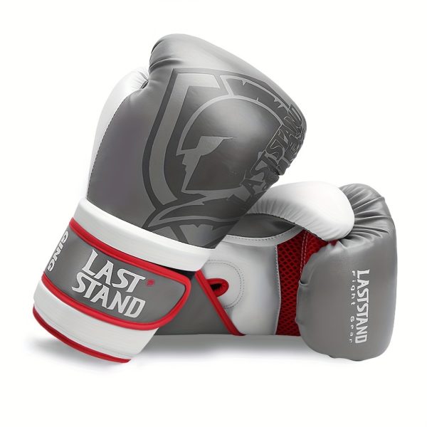 1pair Training Boxing Gloves, Breathable Punching Mitts For Sandbag Training
